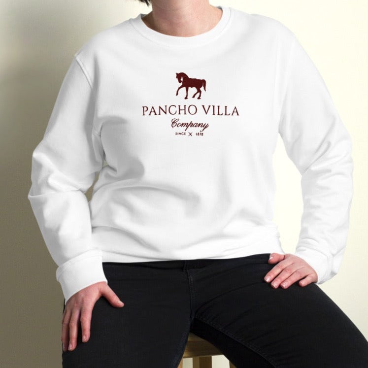 PANCHO VILLA COMPANY organic embroidered sweatshirt