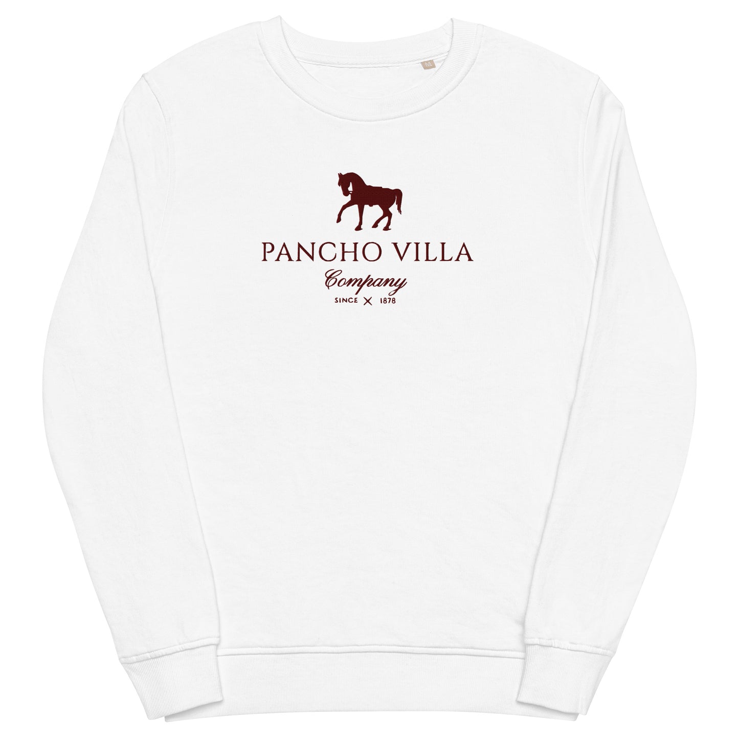 PANCHO VILLA COMPANY embroidered organic sweatshirt